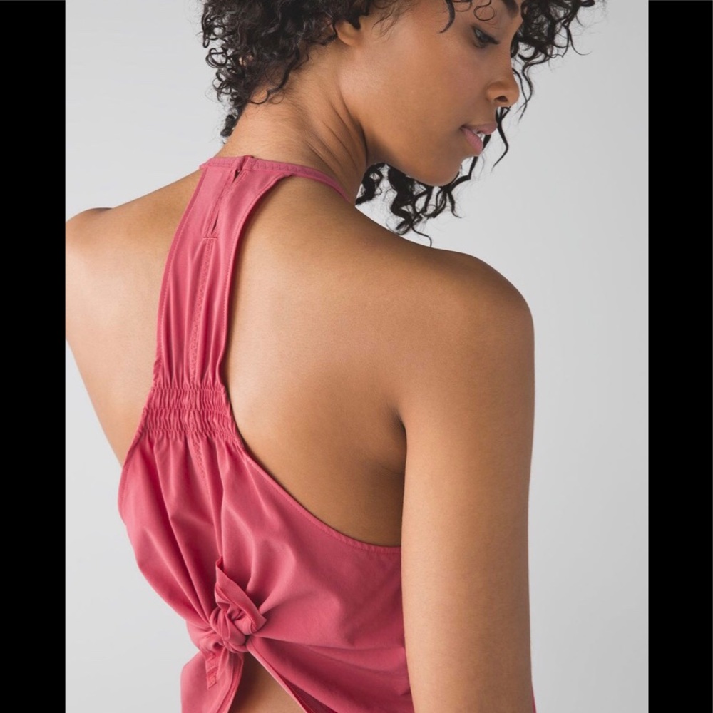 Lululemon Free Spirit Tank In Fireside Red